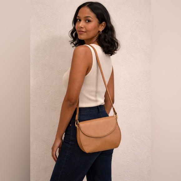 Salvatore Ferragamo Handbags - Vintage Gancini Saddle Bag (Ref. #AT3151)